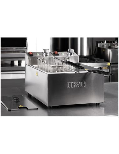Friteuse double Buffalo - 2x3L | Buffalo - CU615