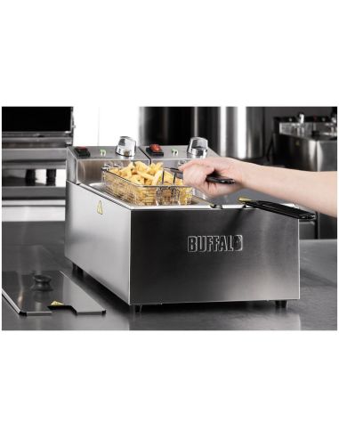 Friteuse double Buffalo - 2x3L | Buffalo - CU615