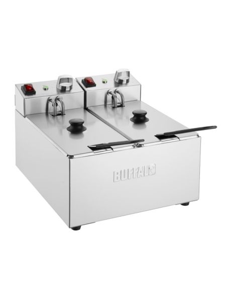 Friteuse double Buffalo - 2x3L | Buffalo - CU615
