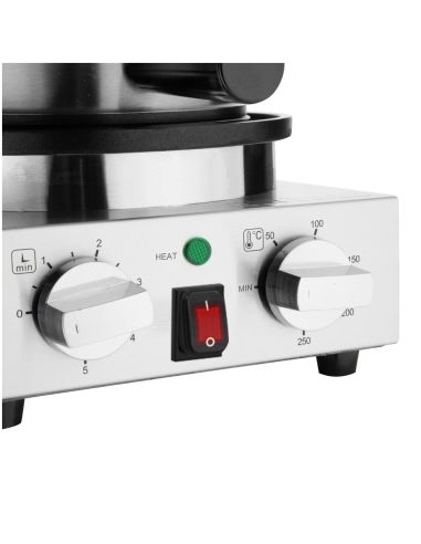 Gaufrier belge rond simple Buffalo | Buffalo - HS985