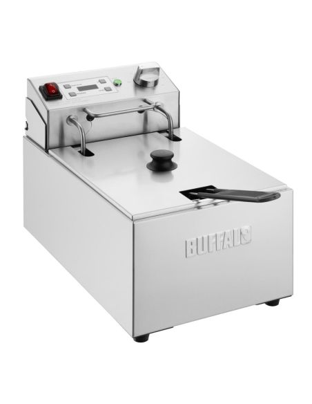 Friteuse électrique simple avec minuterie Buffalo 5L | Buffalo - CU622