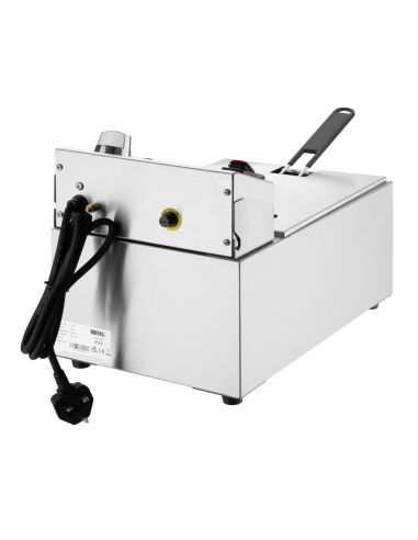 Friteuse électrique simple avec minuterie Buffalo 5L | Buffalo - CU622
