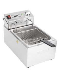 Friteuse électrique simple avec minuterie Buffalo 5L | Buffalo - CU622