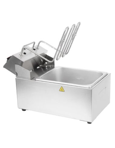 Friteuse électrique simple avec minuterie Buffalo 5L | Buffalo - CU622
