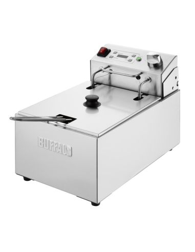 Friteuse électrique simple avec minuterie Buffalo 5L | Buffalo - CU622