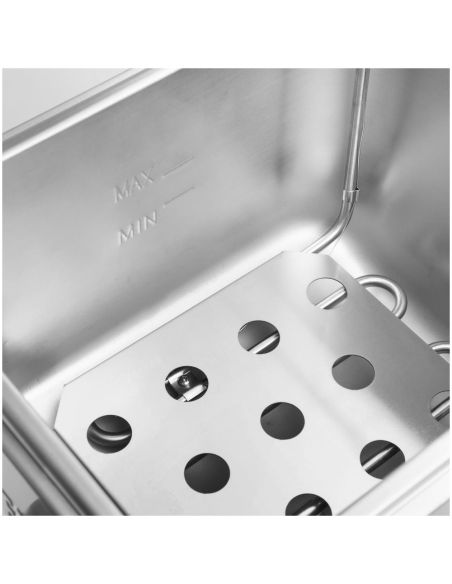 Friteuse électrique simple avec minuterie Buffalo 8L | Buffalo - CU620
