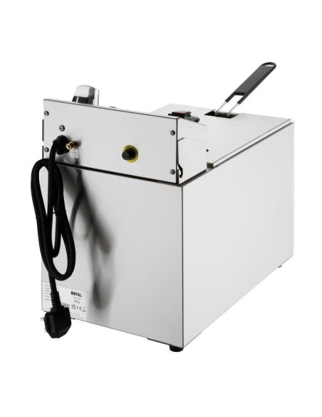 Friteuse électrique simple avec minuterie Buffalo 8L | Buffalo - CU620