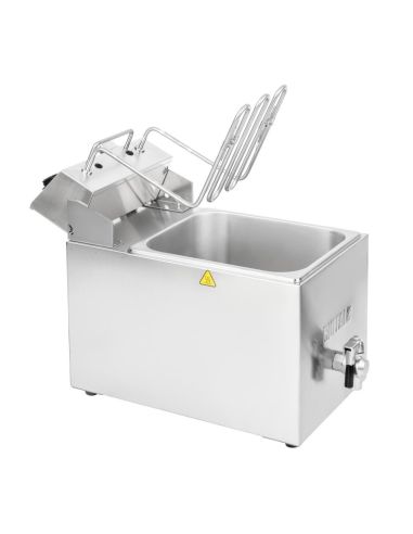 Friteuse électrique simple avec minuterie Buffalo 8L | Buffalo - CU620