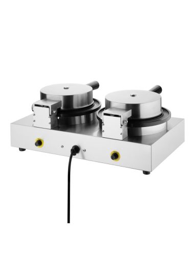 Gaufrier belge rond double Buffalo | Buffalo - CJ533