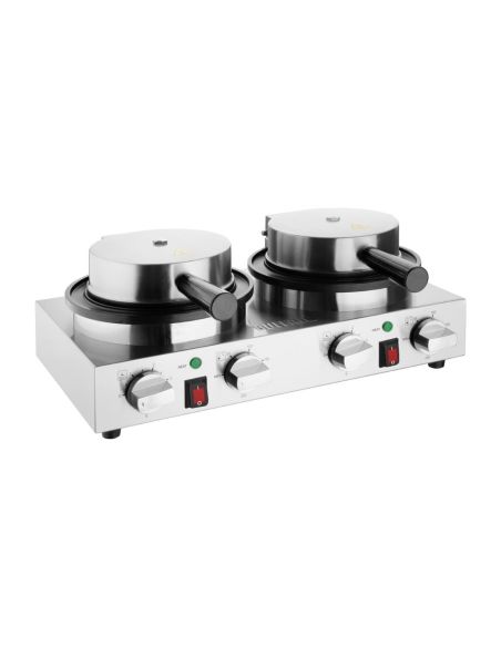 Gaufrier belge rond double Buffalo | Buffalo - CJ533