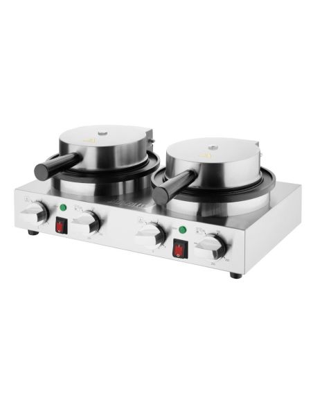 Gaufrier belge rond double Buffalo | Buffalo - CJ533