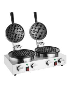 Gaufrier belge rond double Buffalo | Buffalo - CJ533