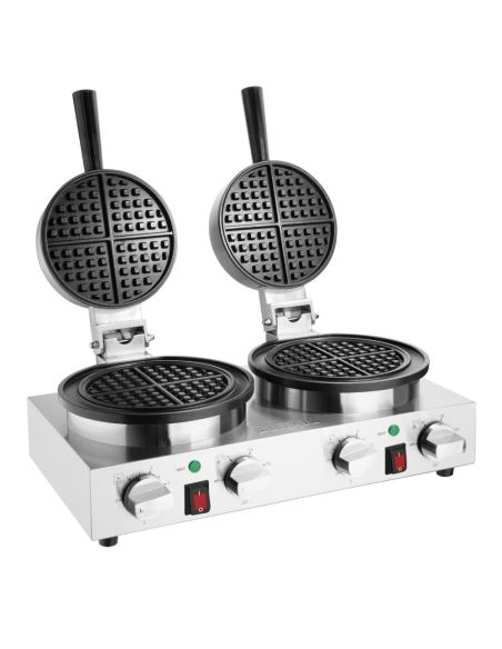 Gaufrier belge rond double Buffalo | Buffalo - CJ533