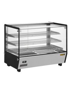 Vitrine chauffante de comptoir carrée Buffalo 160L | Buffalo - HW924