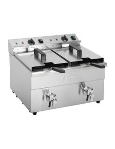 Friteuse induction double 2 x 3 kW - Buffalo - CT012