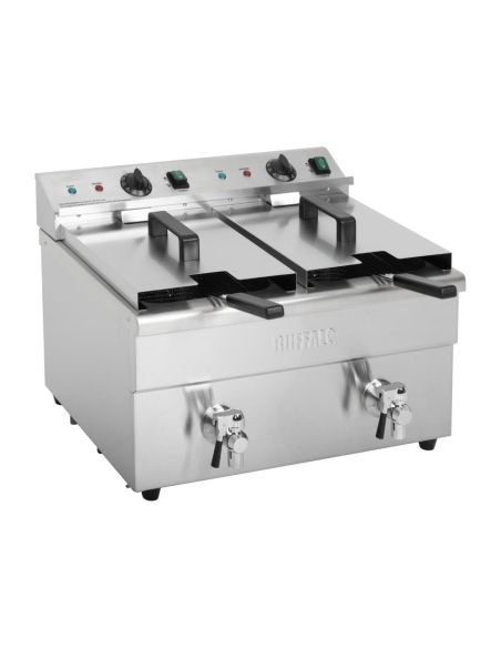 Friteuse induction double 2 x 3 kW - Buffalo - CT012