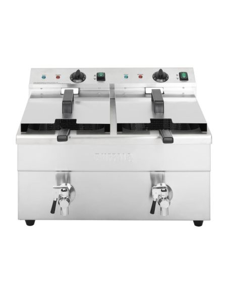 Friteuse induction double 2 x 3 kW - Buffalo - CT012