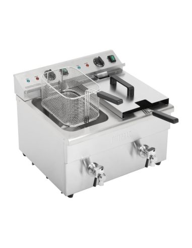 Friteuse induction double 2 x 3 kW - Buffalo - CT012