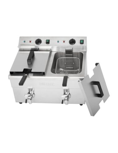 Friteuse induction double 2 x 3 kW - Buffalo - CT012