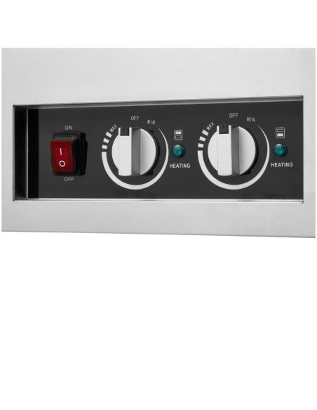 Bain-marie mobile 2x GN 1/1 - Buffalo - JB983