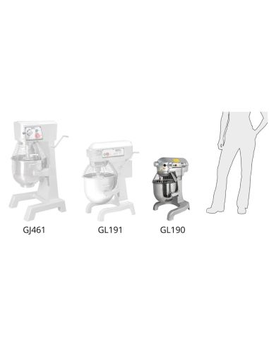 Batteur planétaire 9L 550W - Buffalo - GL190