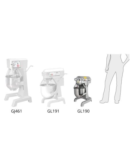Batteur planétaire 9L 550W - Buffalo - GL190