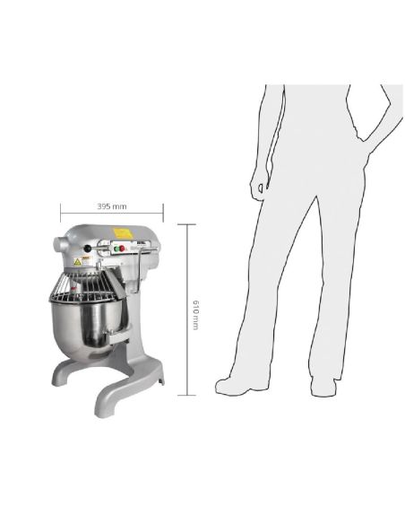 Batteur planétaire 9L 550W - Buffalo - GL190