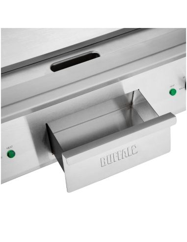 Plancha chromée double zone 790mm - Buffalo - JE876