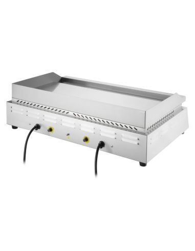 Plancha chromée double zone 790mm - Buffalo - JE876
