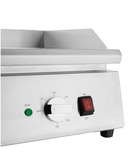 Plancha chromée double zone 790mm - Buffalo - JE876