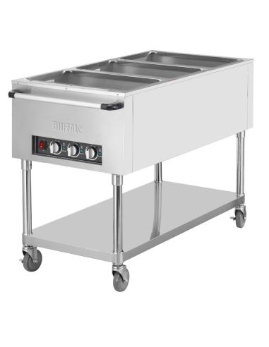 Bain-marie mobile 3x GN 1/1 - Buffalo - JB984