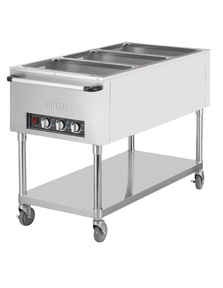 Bain-marie mobile 3x GN 1/1 - Buffalo - JB984