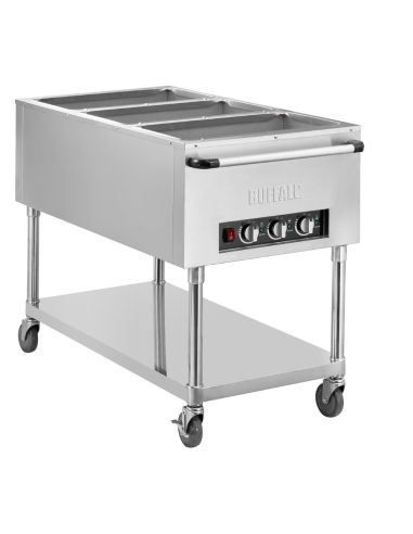 Bain-marie mobile 3x GN 1/1 - Buffalo - JB984