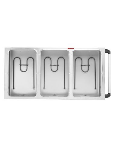 Bain-marie mobile 3x GN 1/1 - Buffalo - JB984