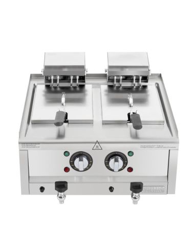 Friteuse électrique double Série 600 2 x 8L - Buffalo - CU477