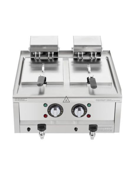 Friteuse électrique double Série 600 2 x 8L - Buffalo - CU477