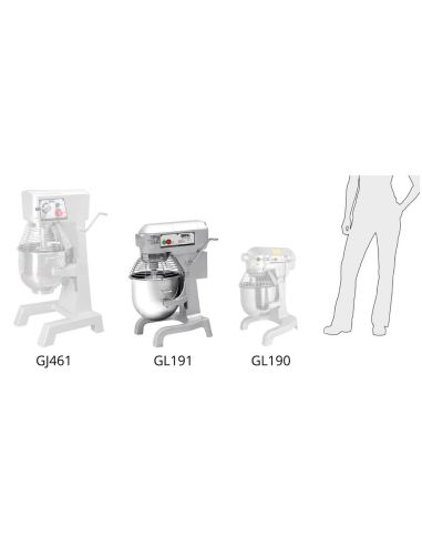 Batteur planétaire 20L 1100W - Buffalo - GL191