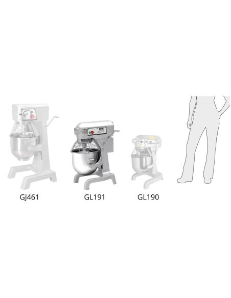 Batteur planétaire 20L 1100W - Buffalo - GL191