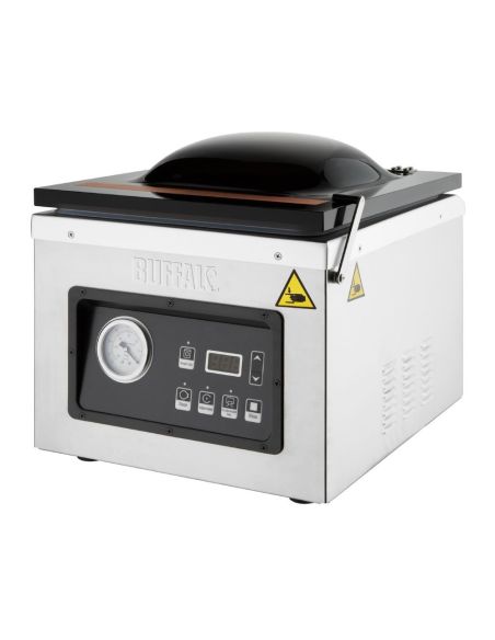 Machine de mise sous vide avec chambre et pompe à huile 9L - Buffalo - HT497