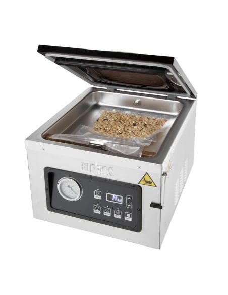 Machine de mise sous vide avec chambre et pompe à huile 9L - Buffalo - HT497
