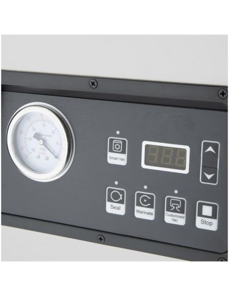 Machine de mise sous vide avec chambre et pompe à huile 9L - Buffalo - HT497