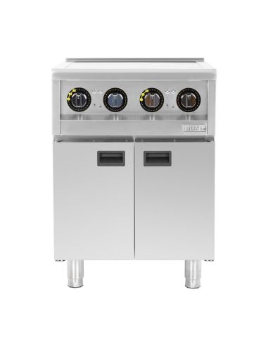 Plaque induction 4 zones sur meuble Série 600 2x 3kW - Buffalo - SA807