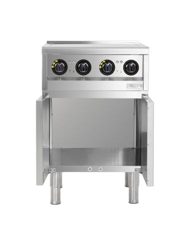 Plaque induction 4 zones sur meuble Série 600 2x 3kW - Buffalo - SA807