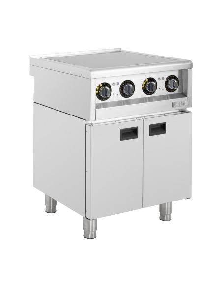 Plaque induction 4 zones sur meuble Série 600 2x 3kW - Buffalo - SA807