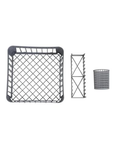 Lave-verres digital de comptoir casier 350mm - Buffalo - HC516