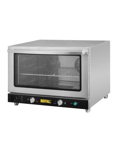 Four pâtissier à convection 4 niveaux avec humidificateur 100 L triphasé - Buffalo - JB189