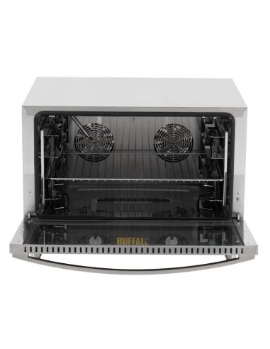 Four pâtissier à convection 4 niveaux avec humidificateur 100 L triphasé - Buffalo - JB189