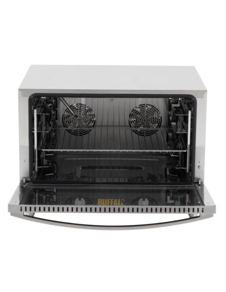 Four pâtissier à convection 4 niveaux avec humidificateur 100 L triphasé - Buffalo - JB189