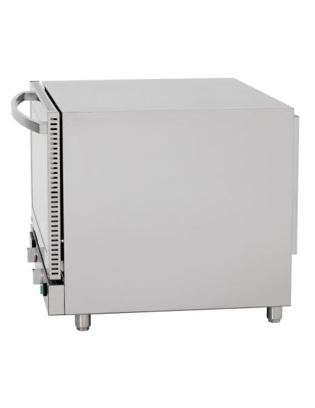 Four pâtissier à convection 4 niveaux avec humidificateur 100 L triphasé - Buffalo - JB189