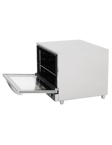 Four pâtissier à convection 4 niveaux avec humidificateur 100 L triphasé - Buffalo - JB189